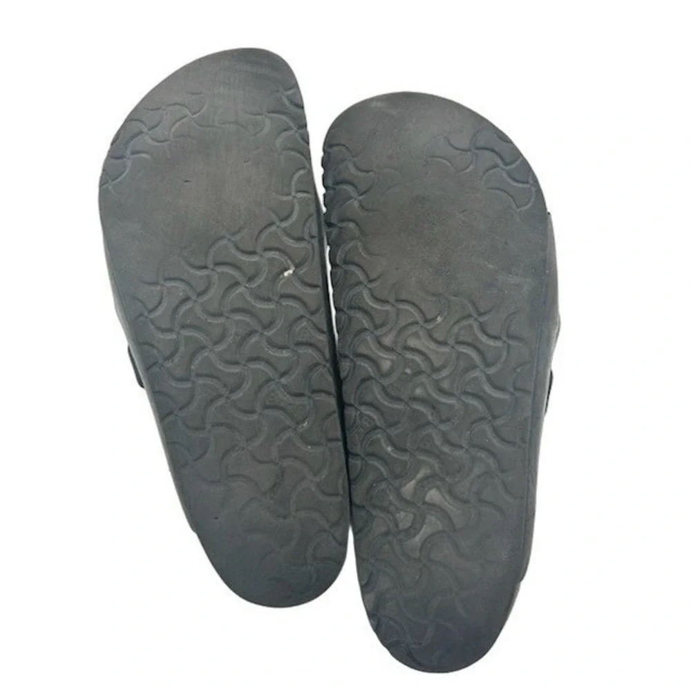 Birkenstock Arizona EVA Sandals Men's Size 46 US 13 Black Double Strap Slides